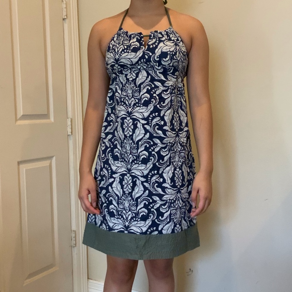 Cotton American Eagle halter top dress. Casual
